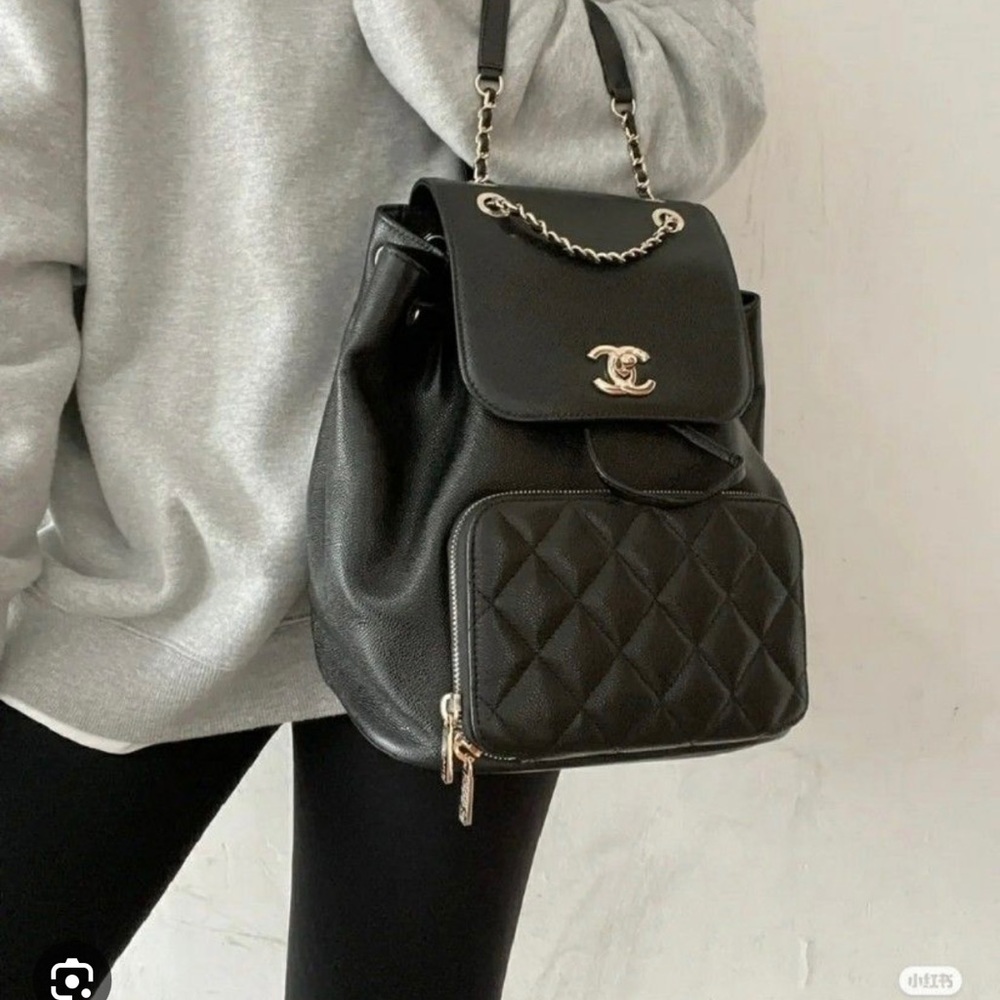 Chanel Business Infinity Backpack - Picture 1 of 16